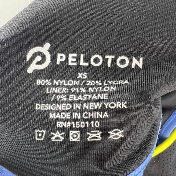 PELOTON Cadent Multi Support Bra Stretch Double Knit Scoop Neck Racerback Sz XS - Picture 9 of 9